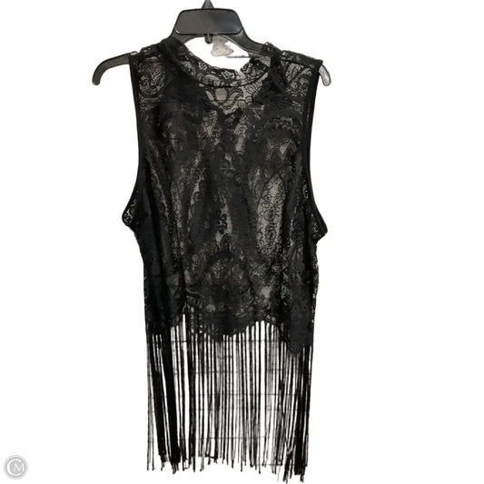 Top Sleeveless By Torrid In Black, Size: Xl