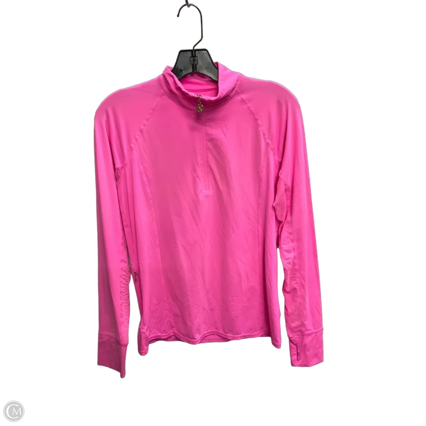 Top Long Sleeve Designer By Lilly Pulitzer In Pink, Size: S
