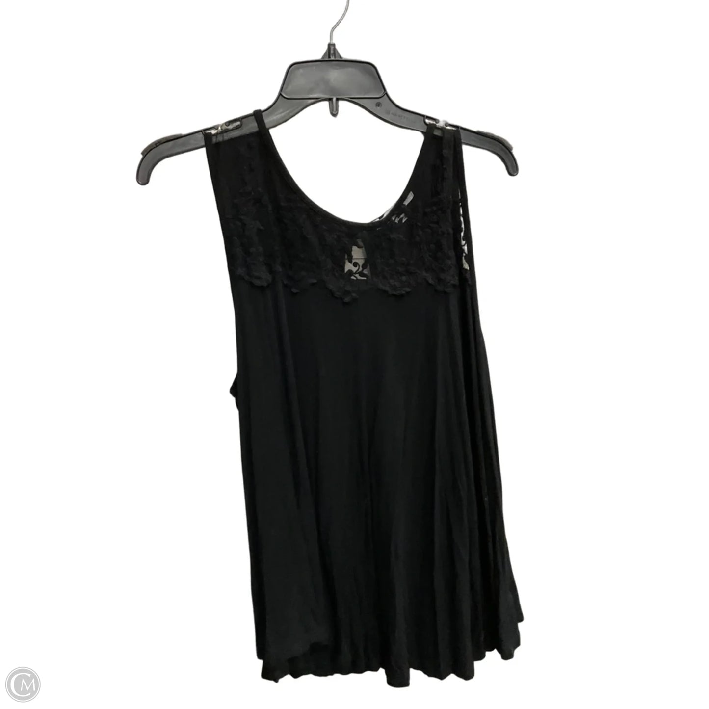 Top Sleeveless Basic By Green Envelope In Black, Size: 2x