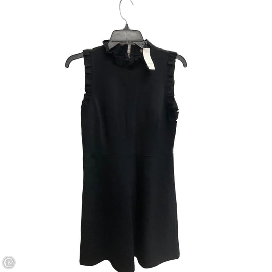 Dress Casual Midi By Loft In Black, Size: Xs