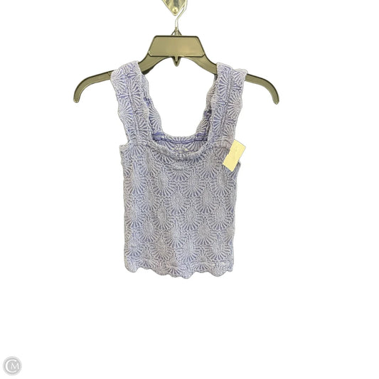 Top Sleeveless By Free People In Purple, Size: Xs