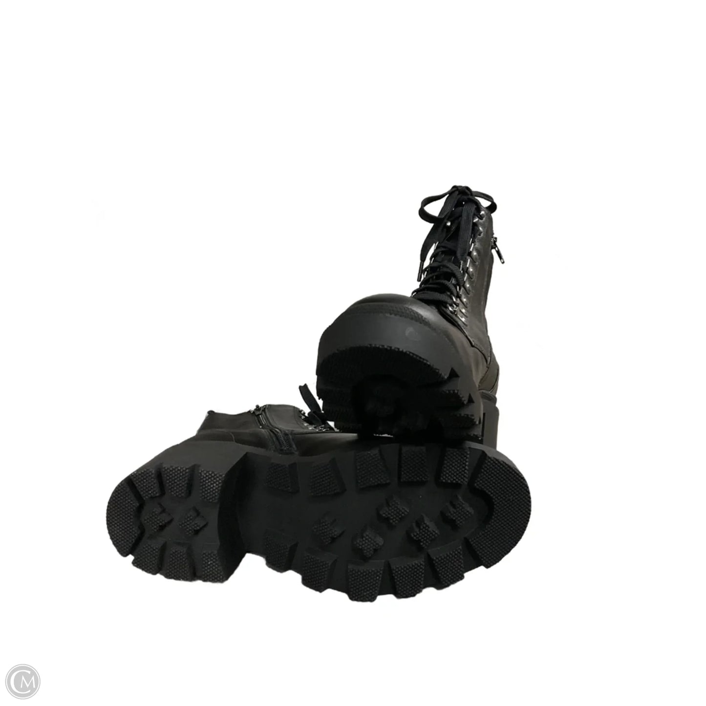 Boots Combat By Bp In Black, Size: 8.5