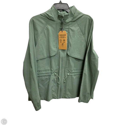 Jacket Windbreaker By Avalanche In Green, Size: M