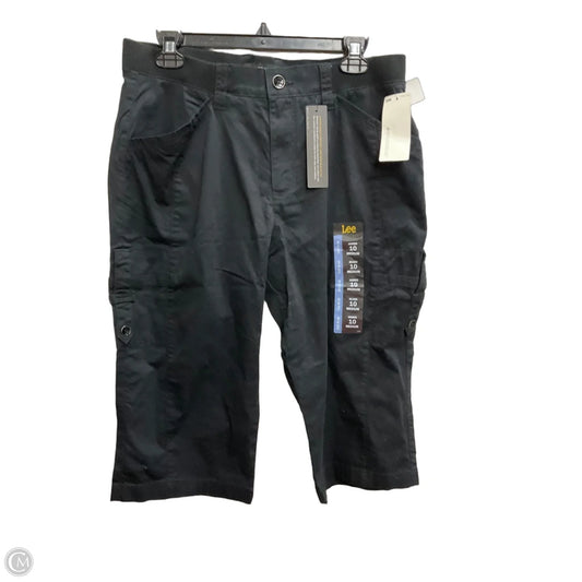 Capris By Lee In Black, Size: 10