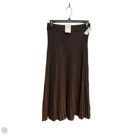 Skirt Maxi By Max Studio In Brown, Size: Xs