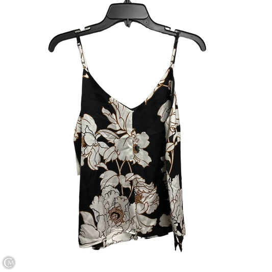 Top Sleeveless By Apt 9 In Black, Size: M