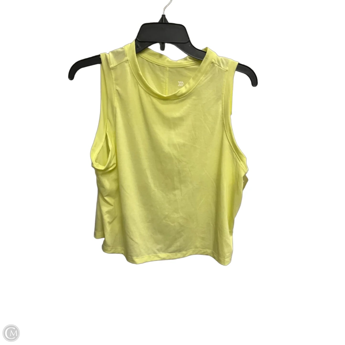 Athletic Tank Top By All In Motion In Yellow, Size: M