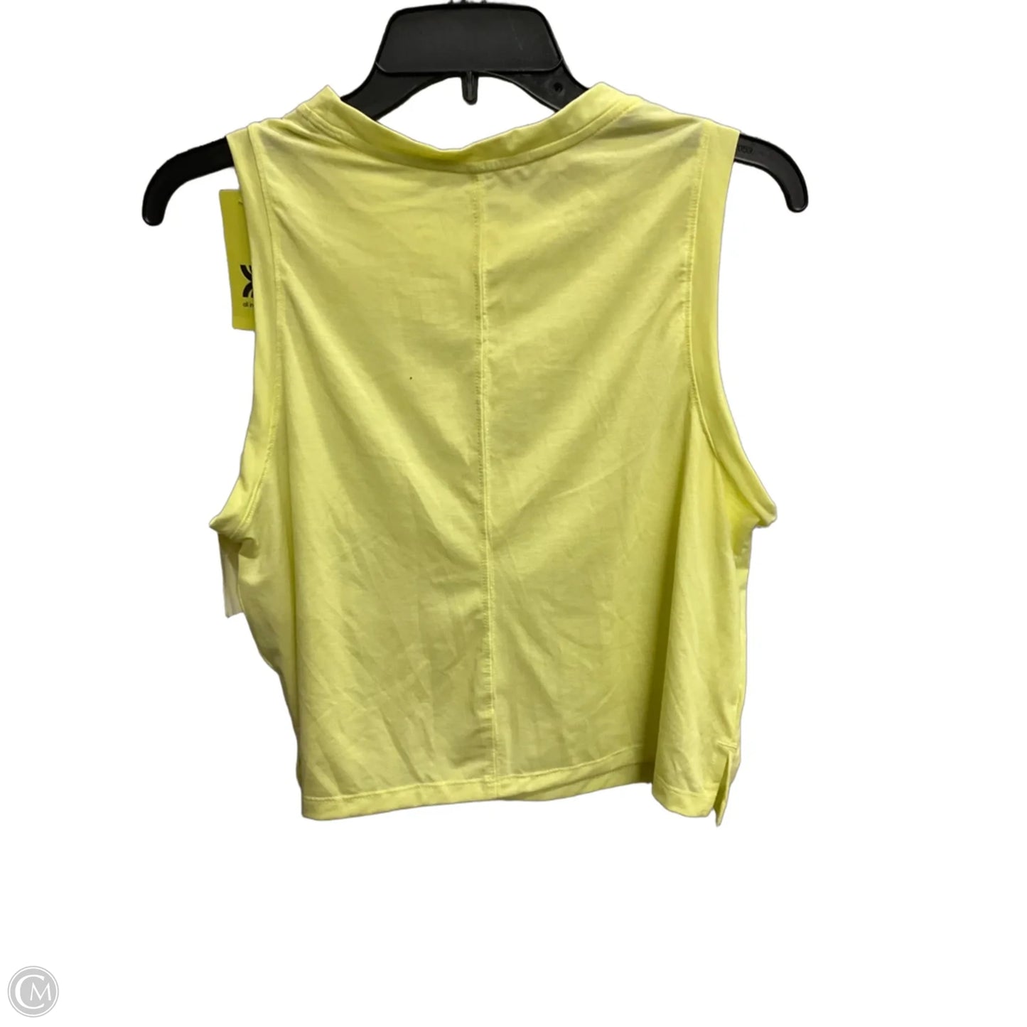 Athletic Tank Top By All In Motion In Yellow, Size: M