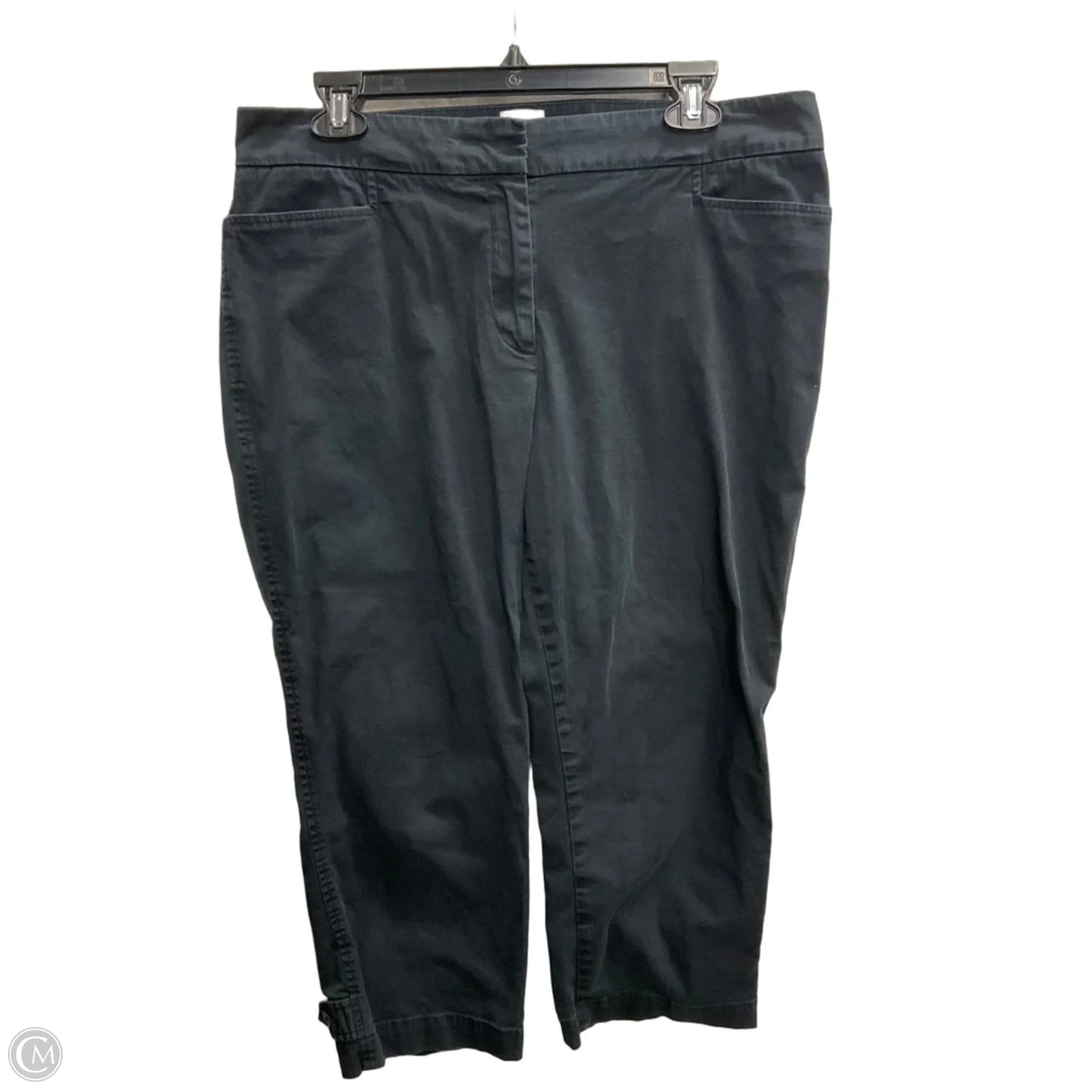 Capris By Talbots In Black, Size: 12