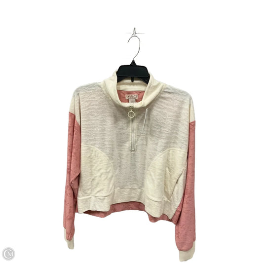 Athletic Jacket By Cmb In Pink, Size: Xl