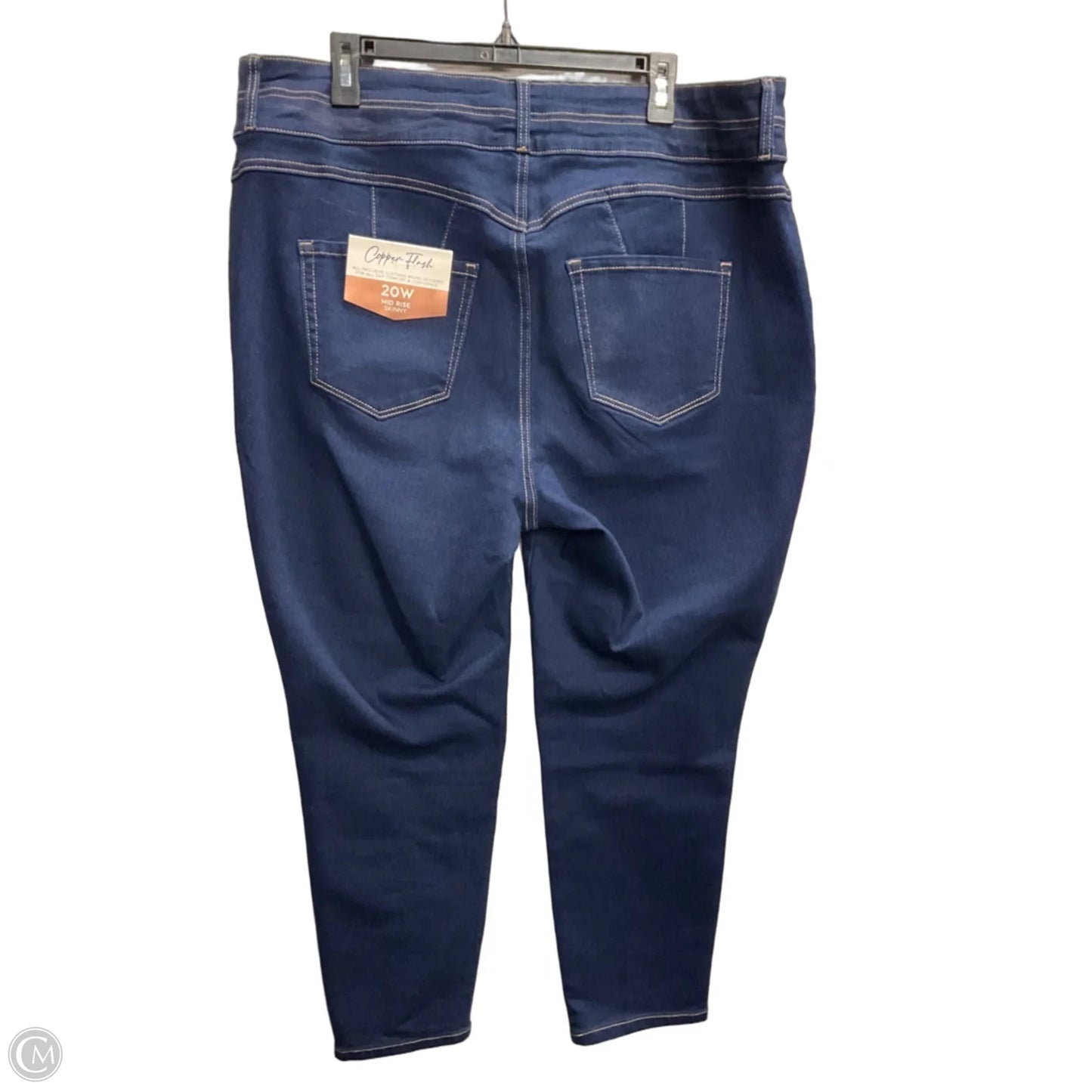 Jeans Straight By Clothes Mentor In Blue Denim, Size: 20