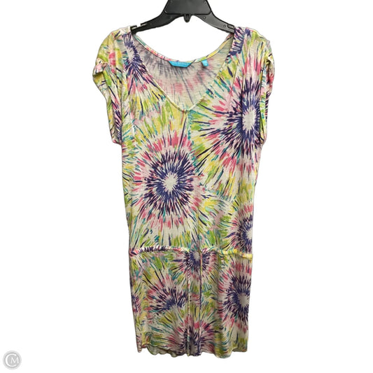 Dress Casual Midi By Tori Richards In Tie Dye Print, Size: M