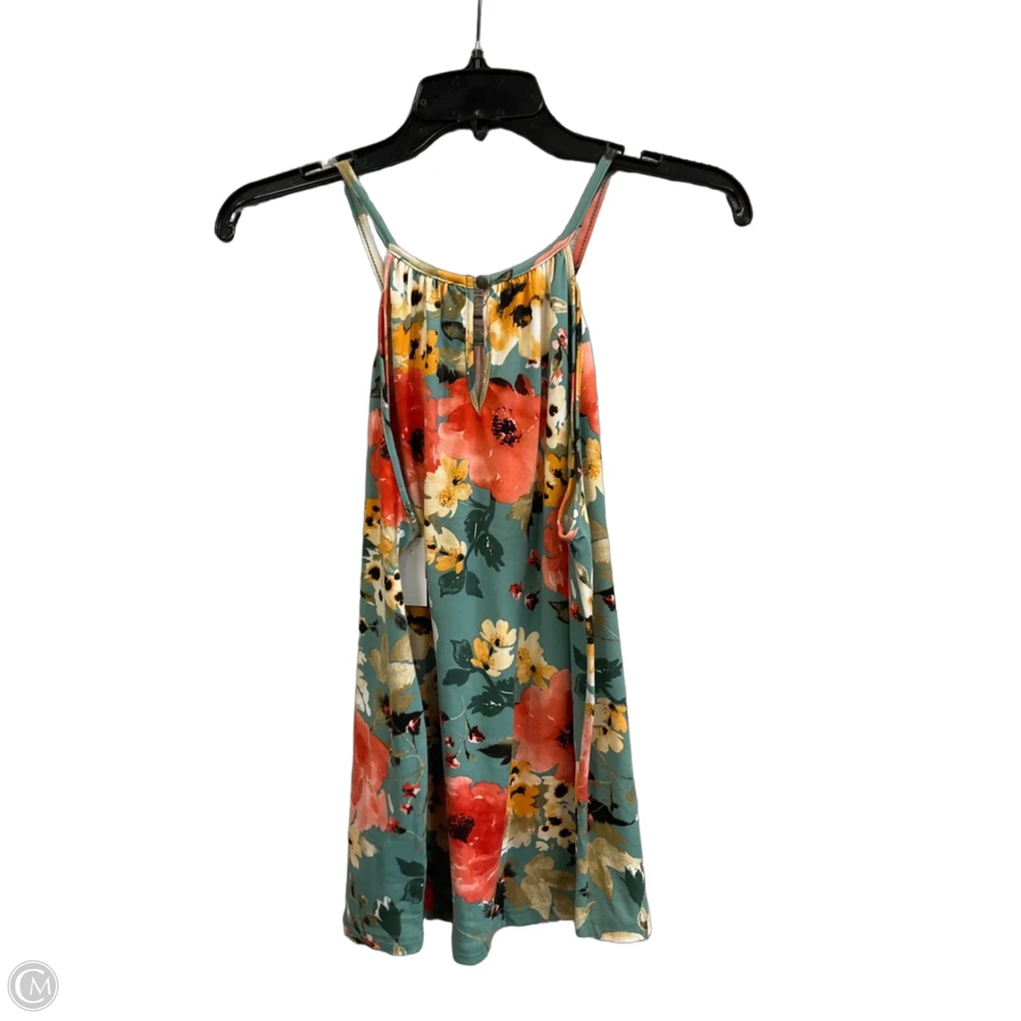 Top Sleeveless By Papermoon In Floral Print, Size: M