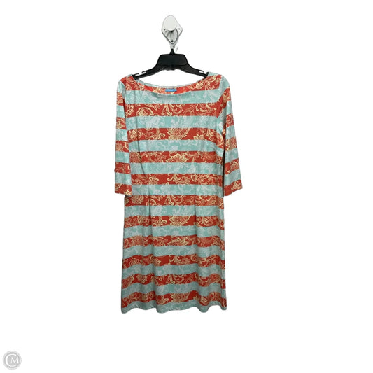 Dress Casual Midi By J Mclaughlin In Multi-colored, Size: L
