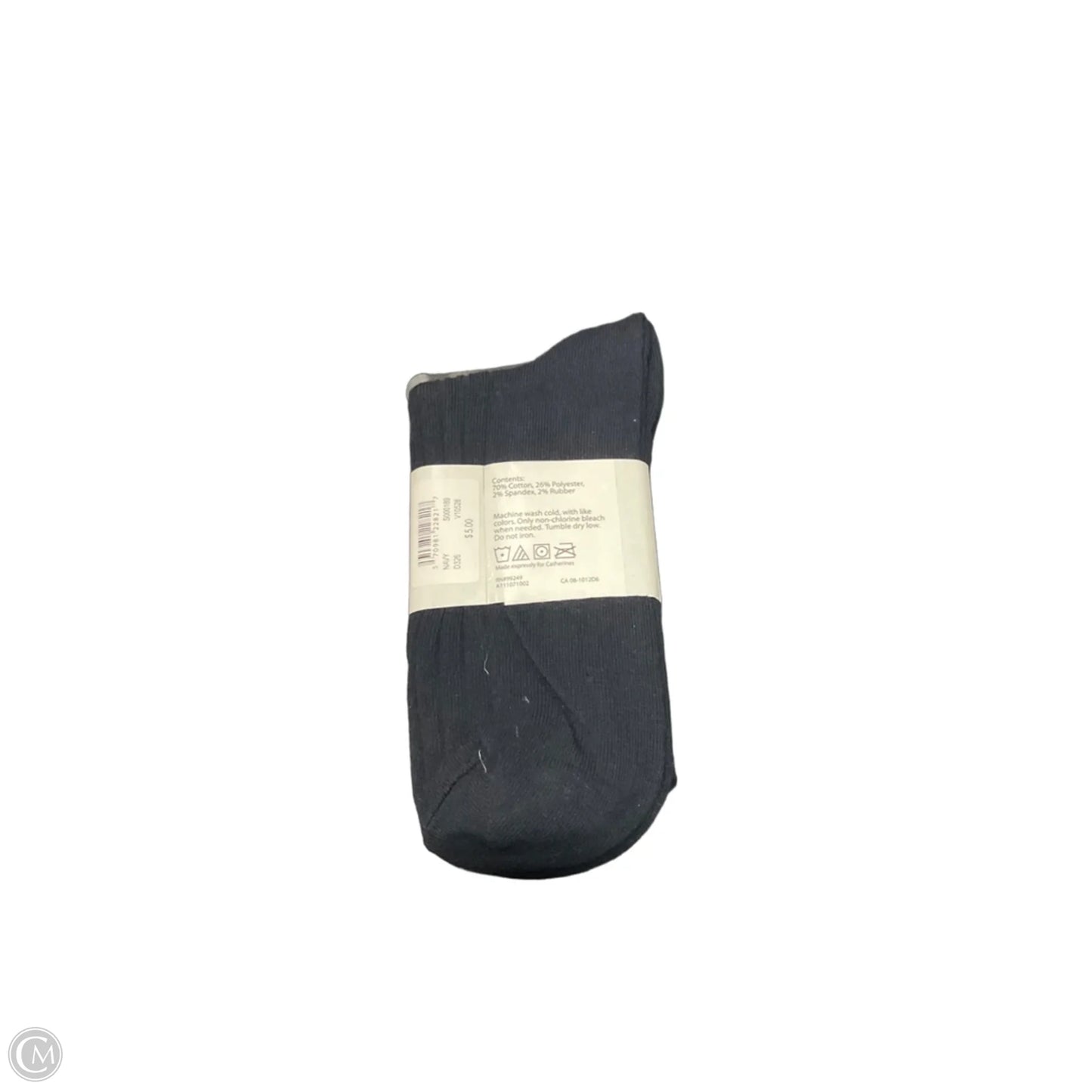 Socks By Liz And Me In Navy, Size: Osfm