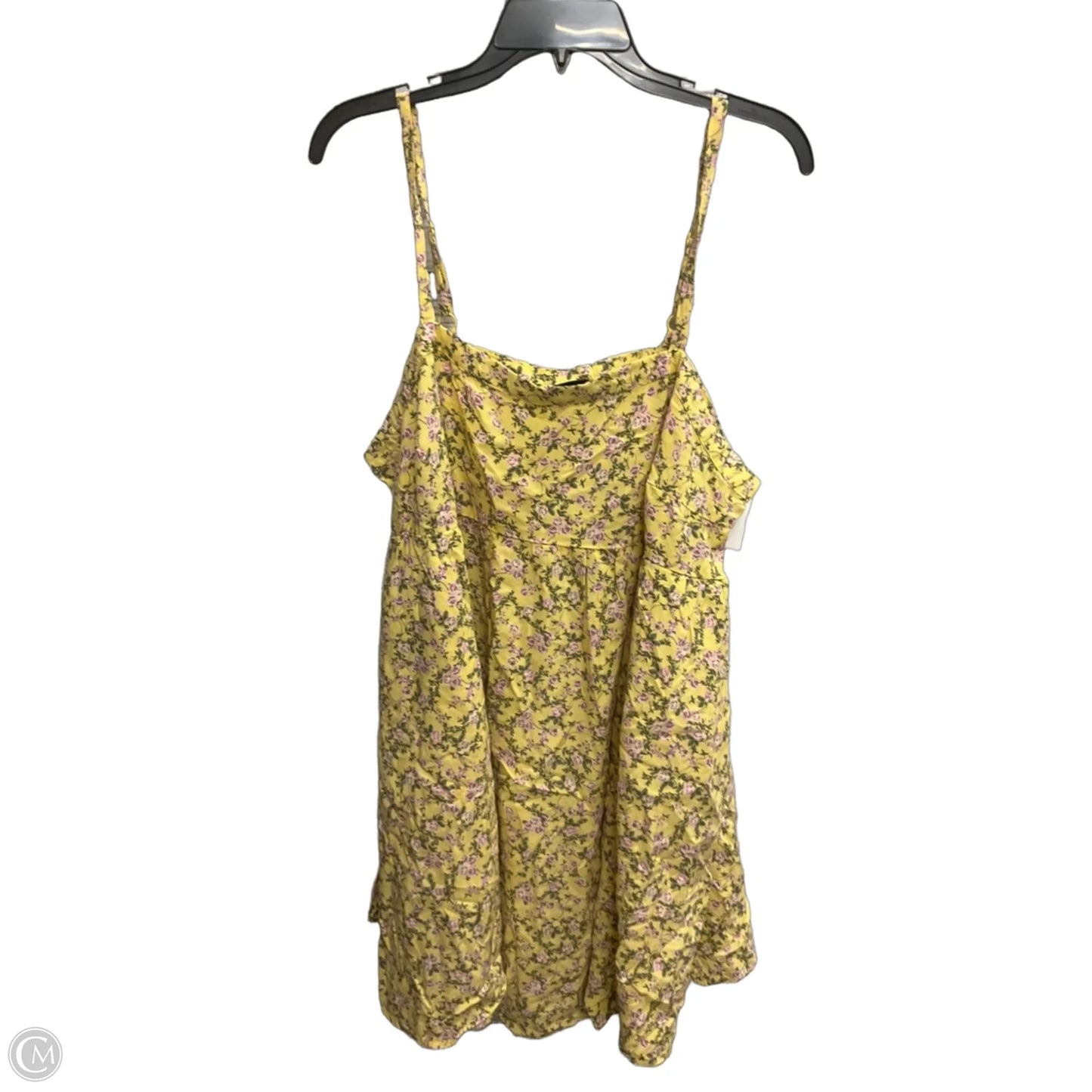 Dress Casual Short By Torrid In Yellow, Size: 1x