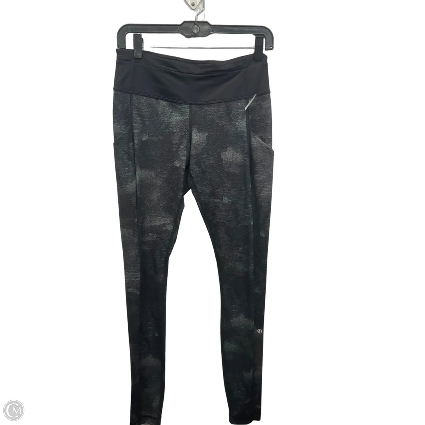 Athletic Leggings By Lululemon In Grey, Size: S