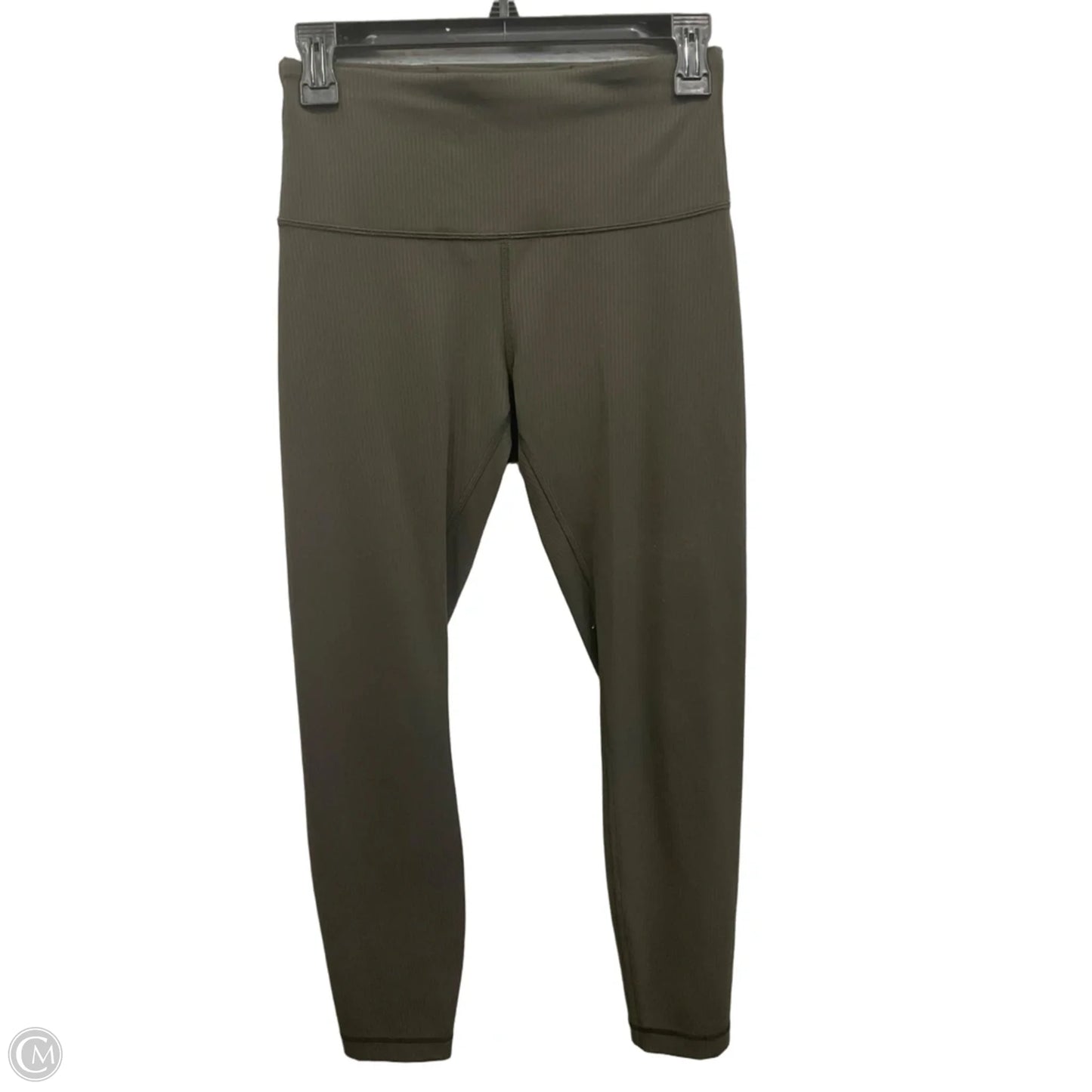 Athletic Leggings By Lululemon In Green, Size: S