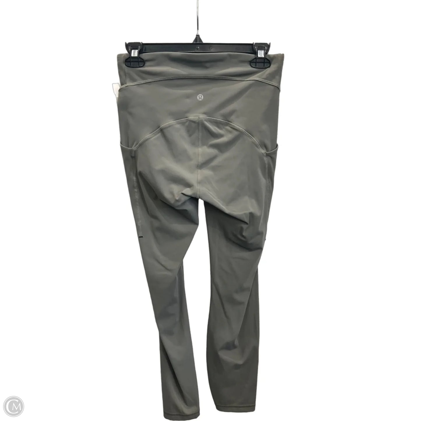 Athletic Leggings By Lululemon In Green, Size: M
