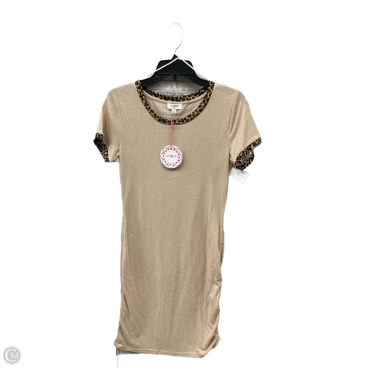 Dress Casual Short By Umgee In Tan, Size: S
