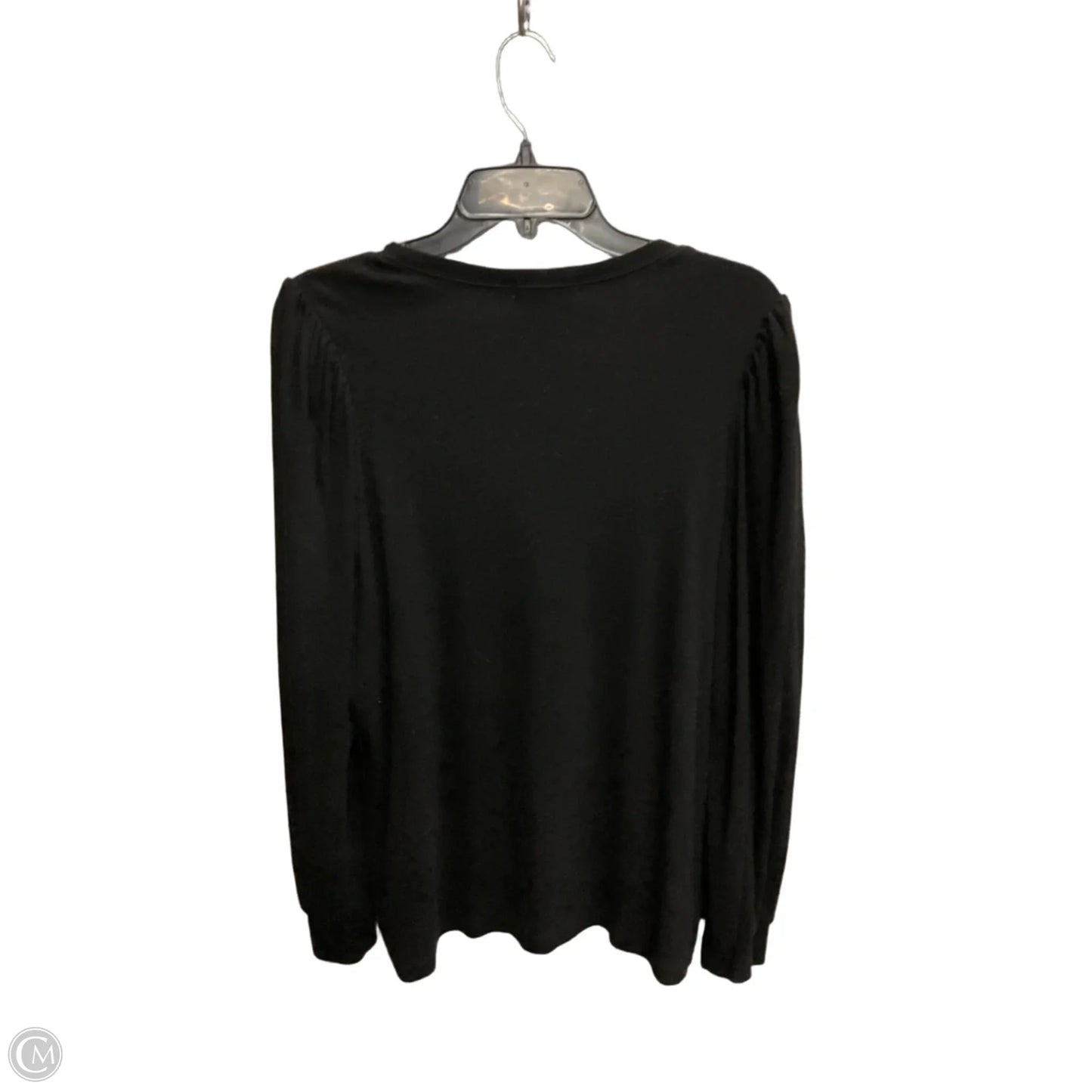 Top Long Sleeve Basic By Marine Layer In Black, Size: Xl