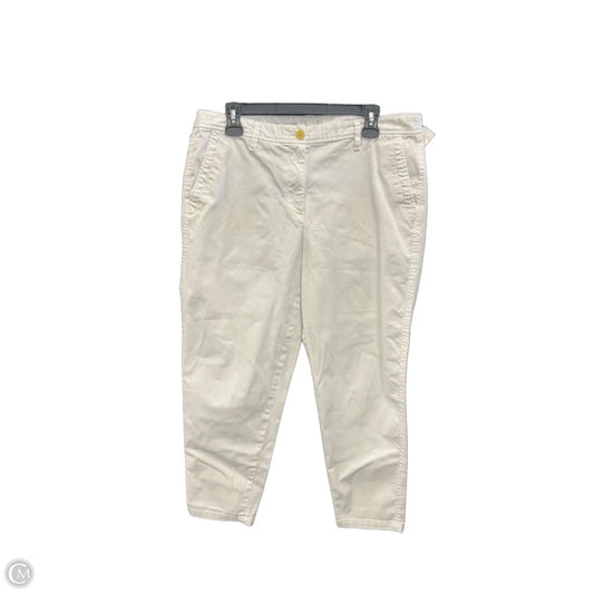 Pants Chinos & Khakis By Talbots In White, Size: 12