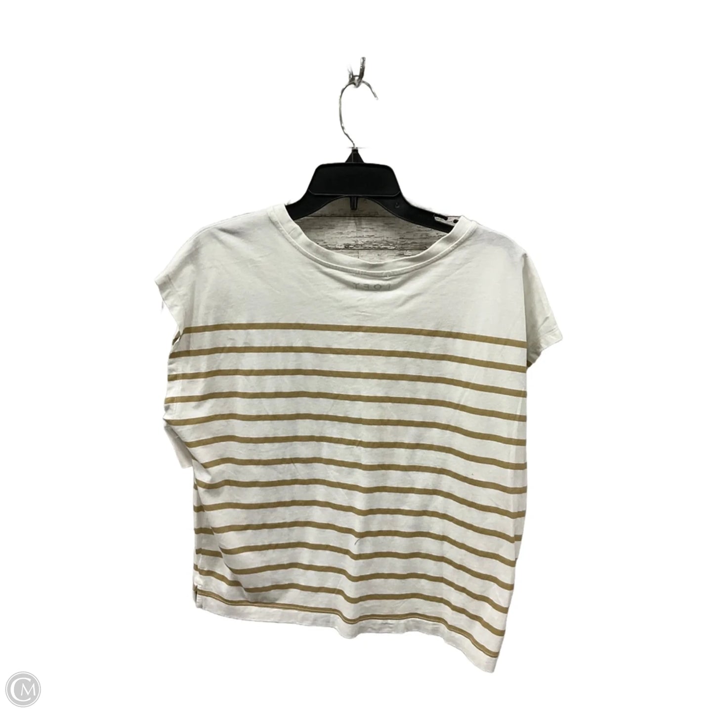 Top Short Sleeve By Loft In White, Size: M