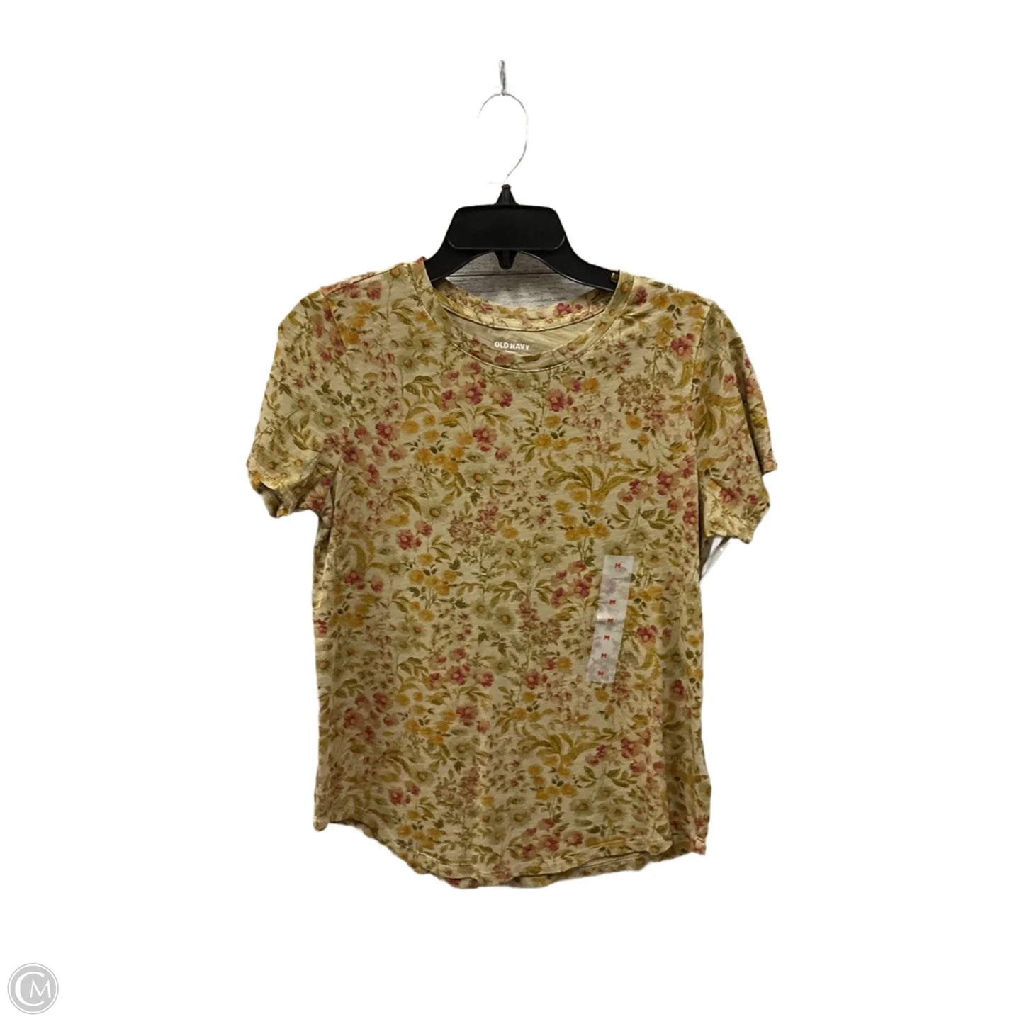 Top Short Sleeve Basic By Old Navy In Green, Size: M