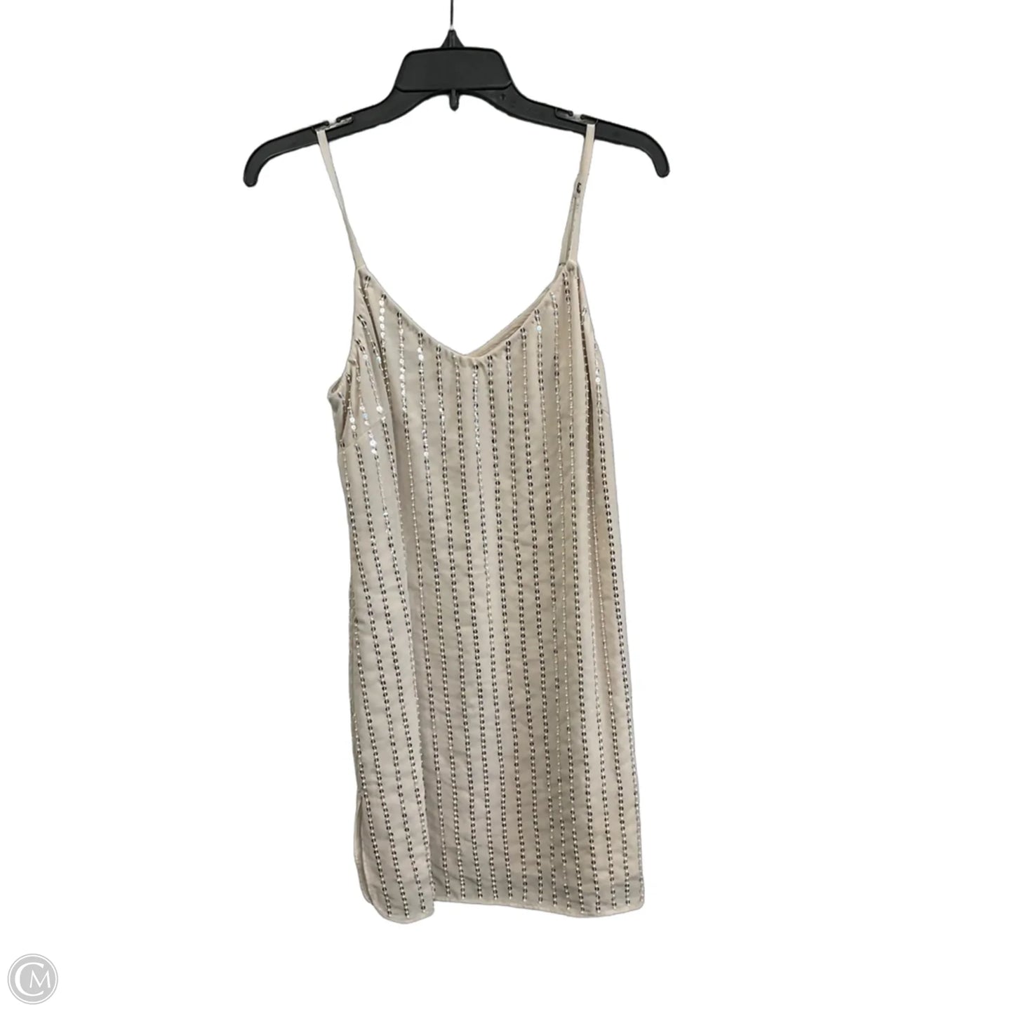 Dress Casual Short By Fabrik In Tan, Size: L