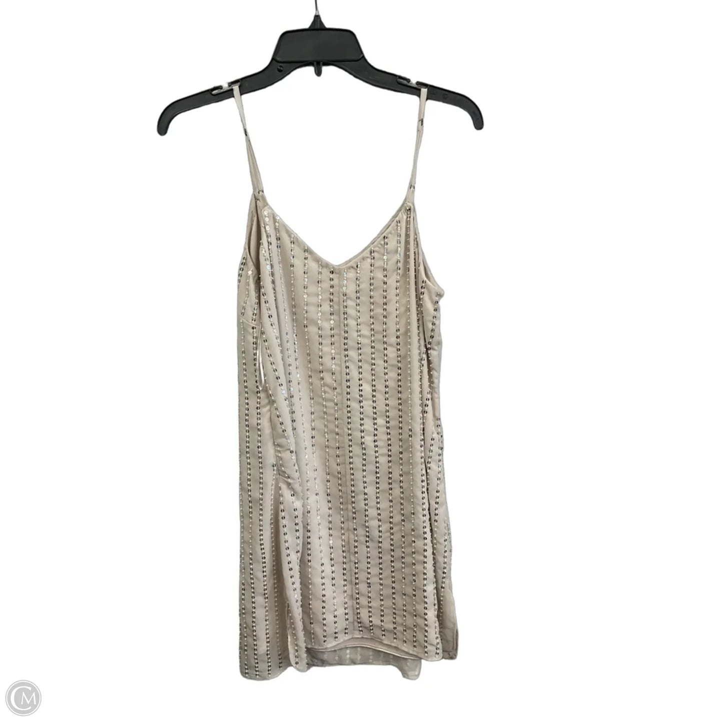 Dress Casual Short By Fabrik In Tan, Size: L