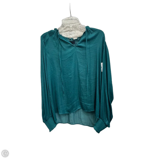 Top Long Sleeve By Rachel Zoe In Teal, Size: M