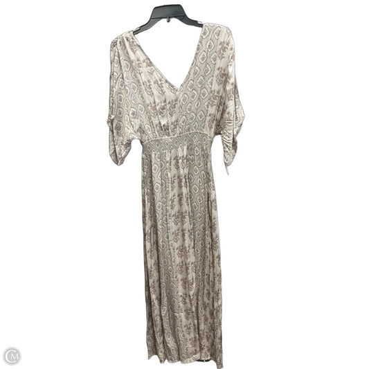 Dress Casual Maxi By Lovestitch In Tan, Size: M