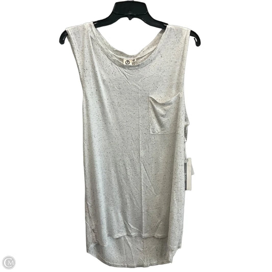 Top Sleeveless By Clothes Mentor In White, Size: M