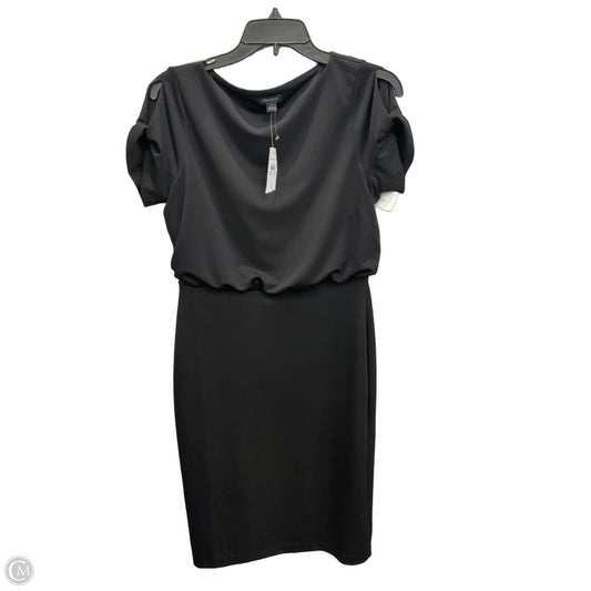 Dress Casual Midi By Ann Taylor In Black, Size: S