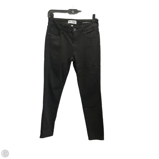 Jeans Skinny By Dl1961 In Black Denim, Size: 4