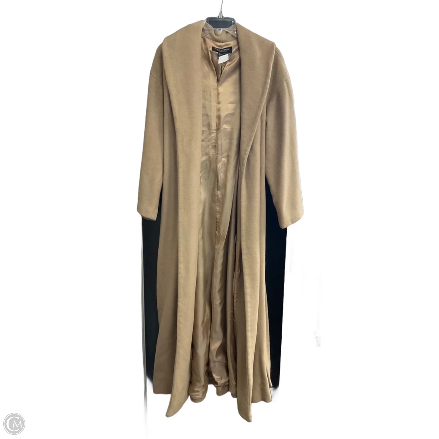 Coat Wool By Zara Women In Tan, Size: L