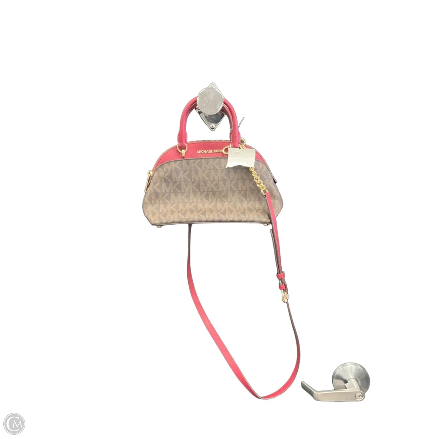 Crossbody Designer By Michael Kors, Size: Medium