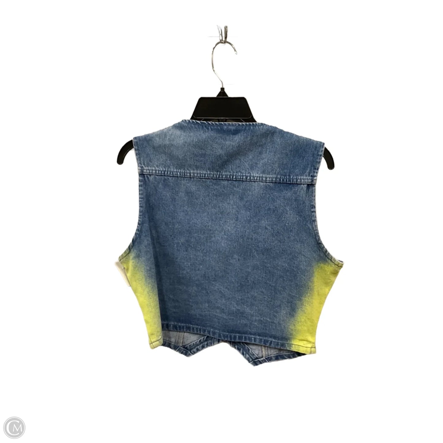 Vest Other By Akira In Blue Denim, Size: Xl