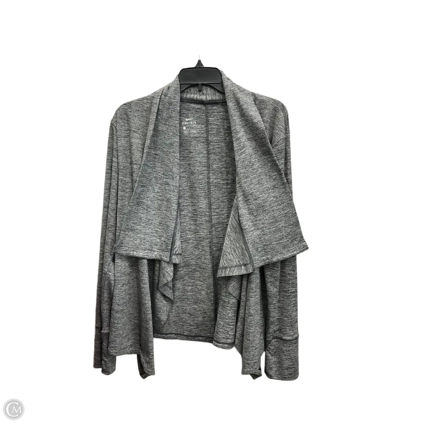 Cardigan By Nike Apparel In Grey, Size: S