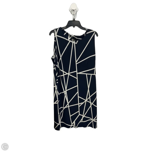 Dress Casual Midi By Tommy Hilfiger In Navy, Size: 14