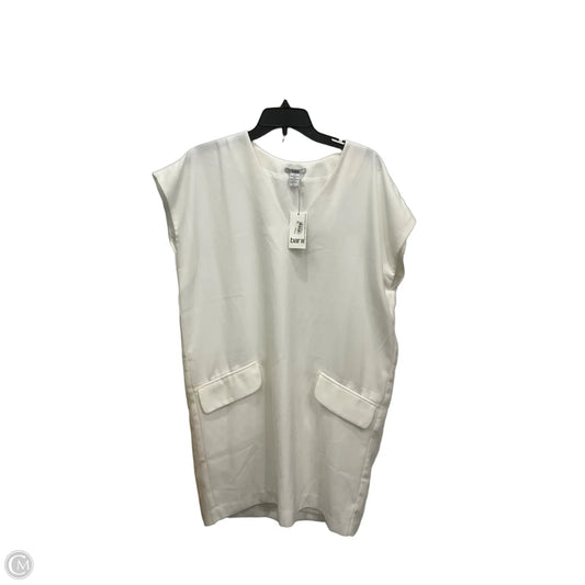 Dress Casual Midi By Bar Iii In White, Size: L