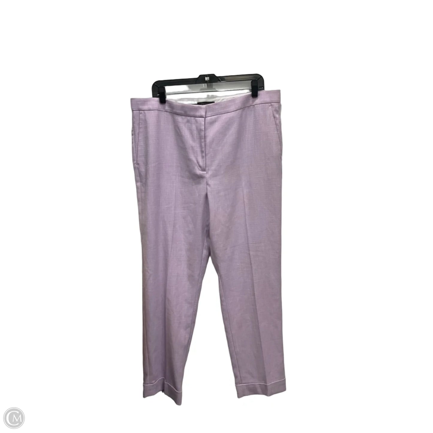 Pants Dress By Ann Taylor In Purple, Size: 14l