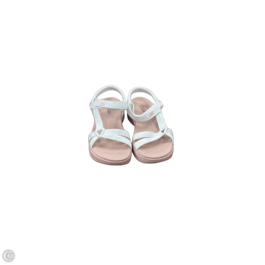 Sandals Flats By Skechers In Pink, Size: 8
