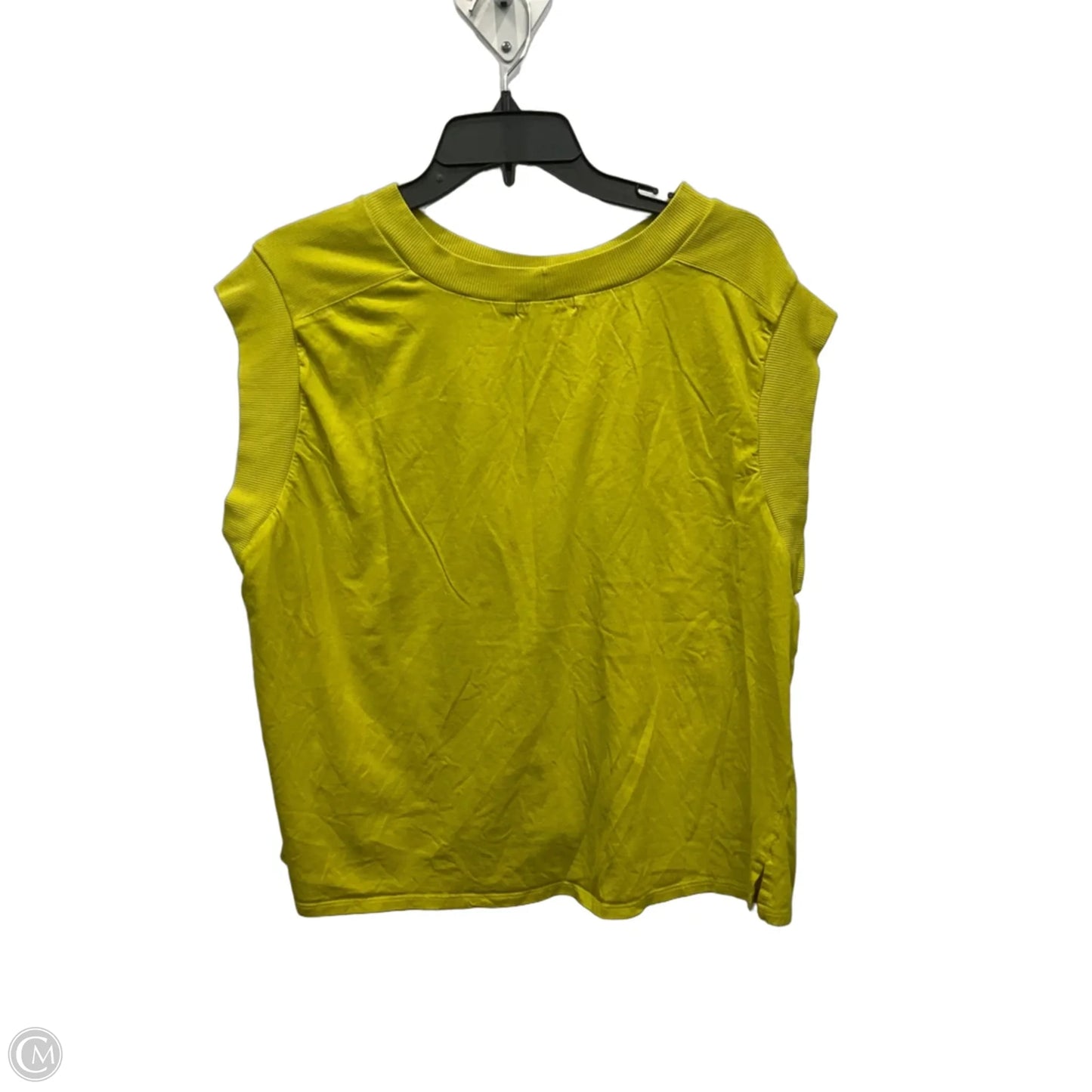 Top Short Sleeve By Nine Britton In Green, Size: Xxl