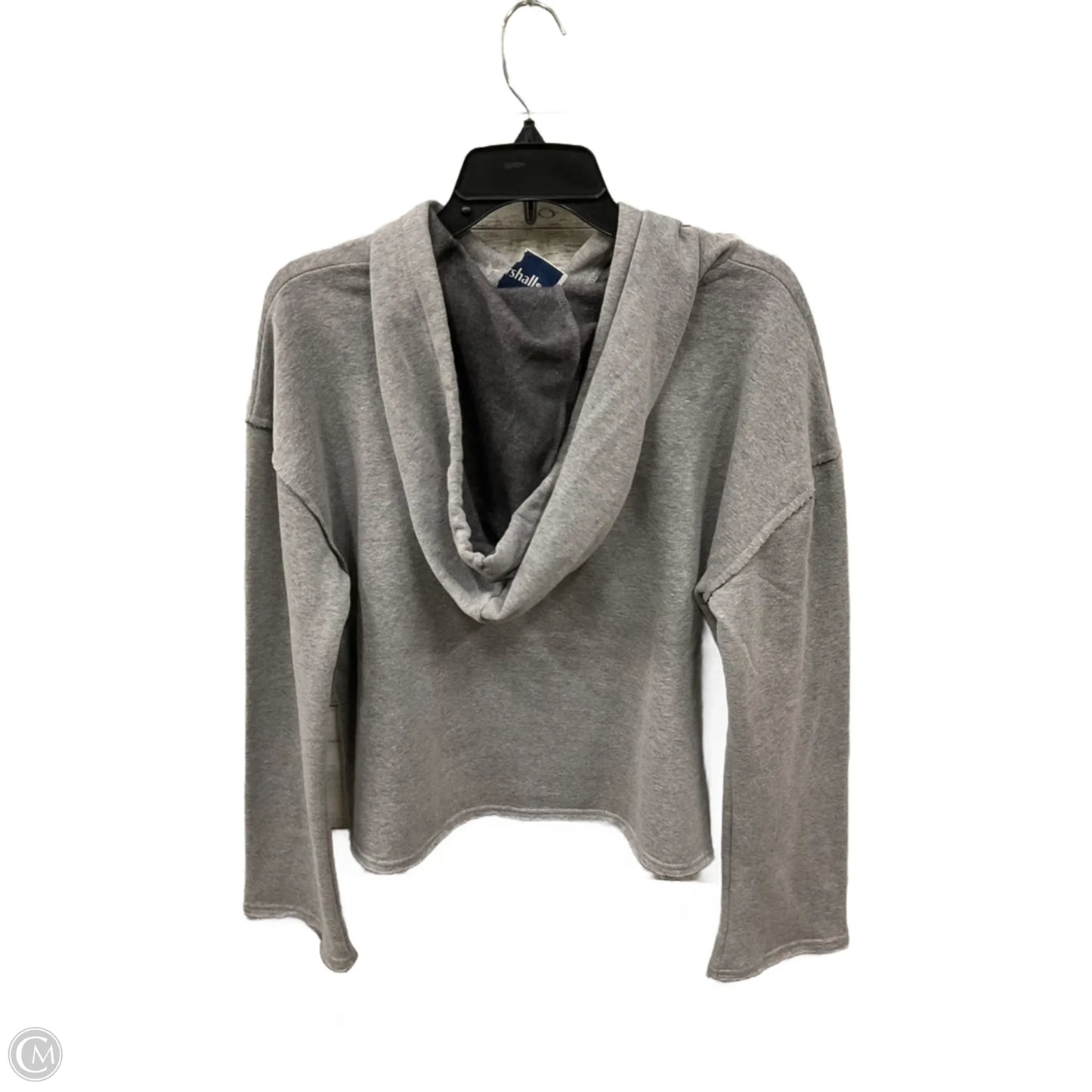 Sweatshirt Hoodie By Nfl In Grey, Size: S