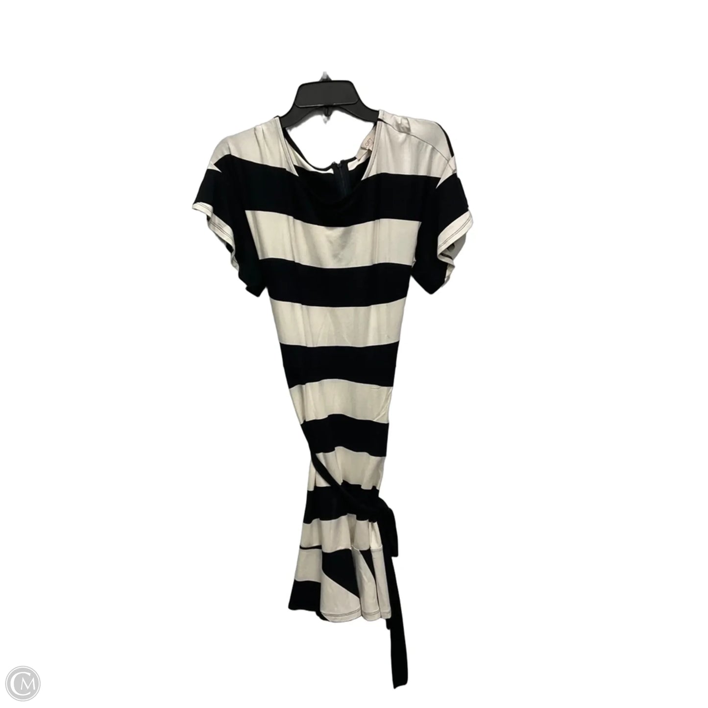Dress Casual Short By Loft In Striped Pattern, Size: 10