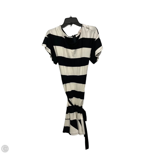 Dress Casual Short By Loft In Striped Pattern, Size: 10
