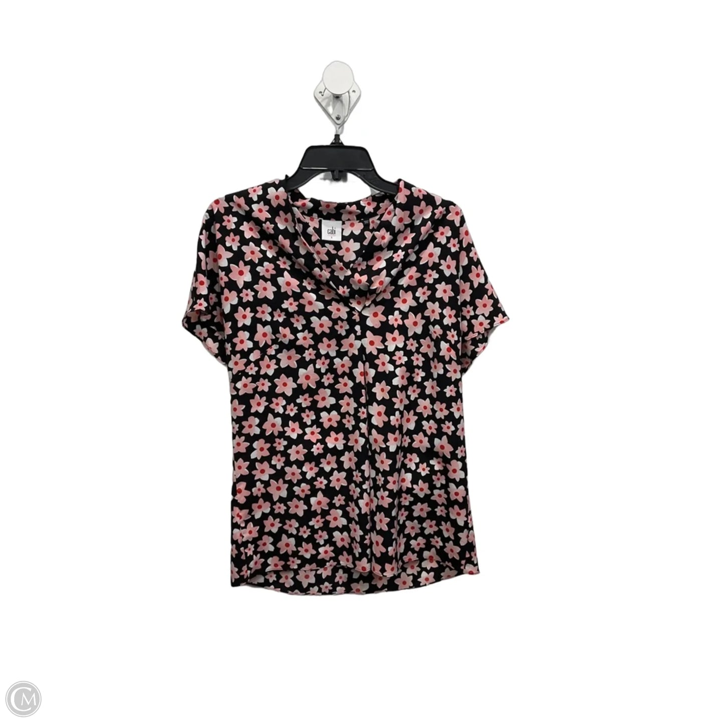 Top Short Sleeve By Cabi In Black, Size: S