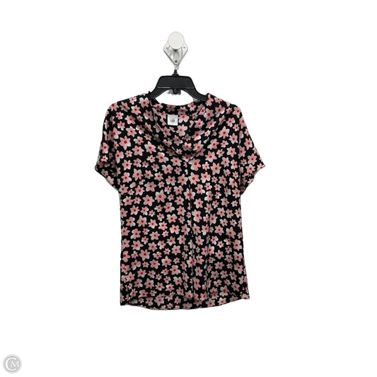 Top Short Sleeve By Cabi In Black, Size: S