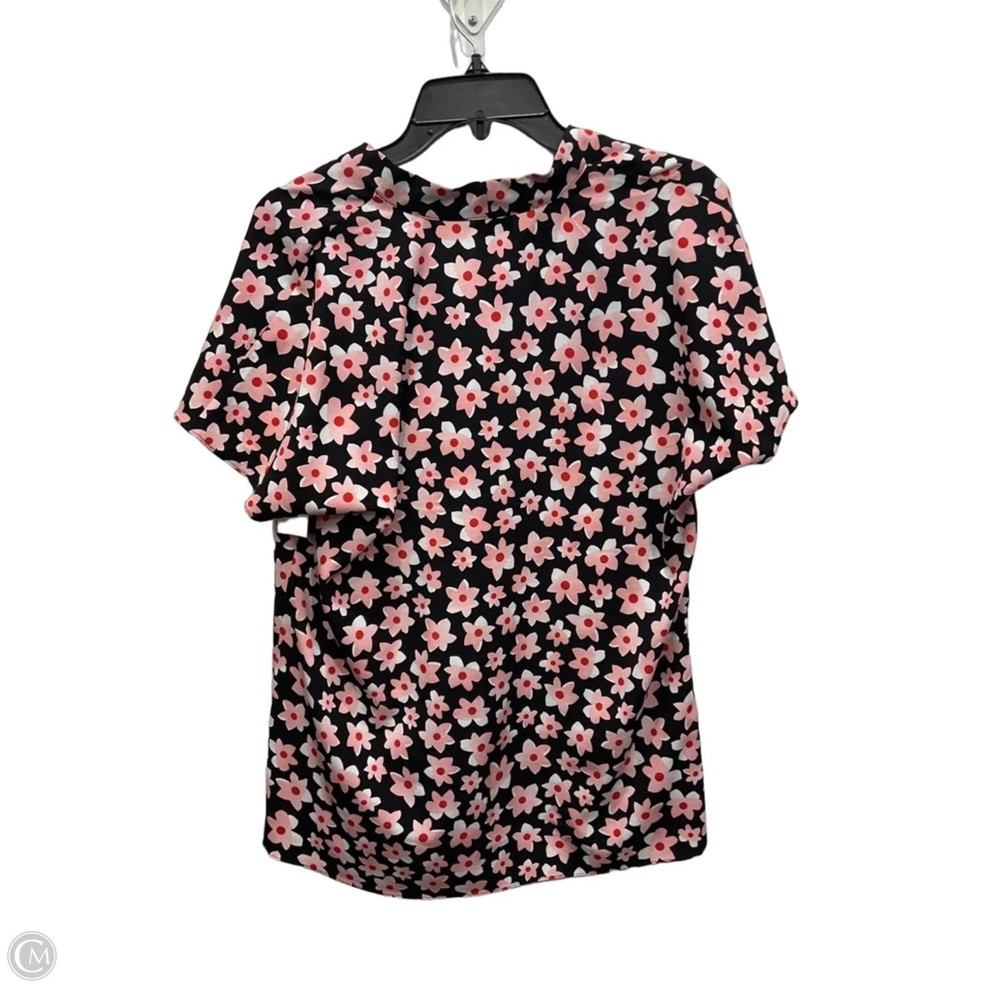 Top Short Sleeve By Cabi In Black, Size: S